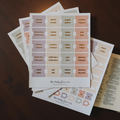 Pastel Floral Bible Tabs