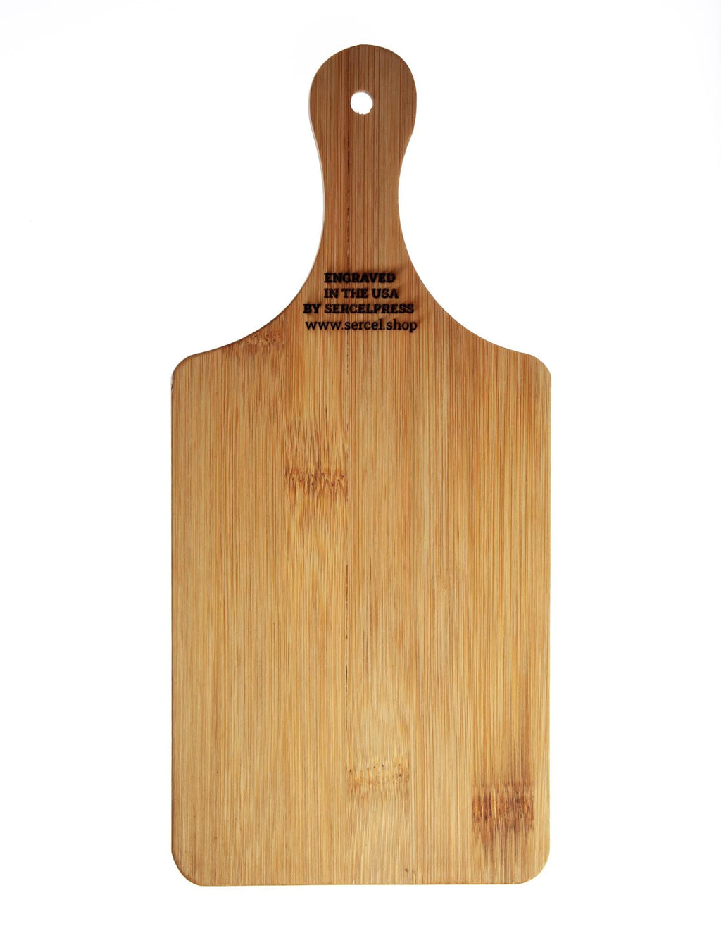 Grace Before Meals, Bless Us O Lord, Decorative Bamboo Cutting Board, 11" x 5" x 0.39" | Engraved in the USA | Catholic Living